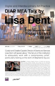 Lisa Dent poster